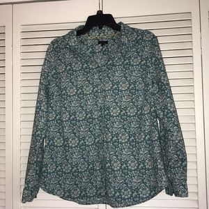 Talbot Paisley button down Blouse